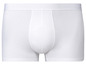 Weiße Herren-Boxershorts.