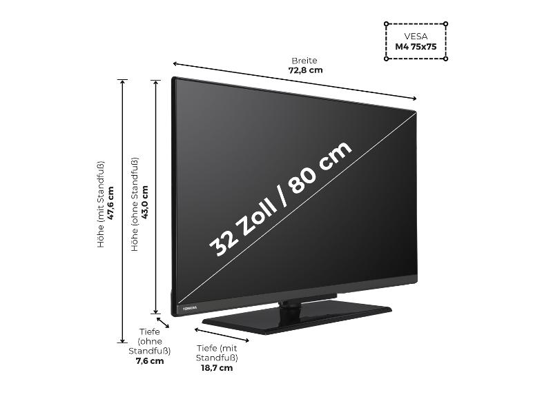 Smart TV »WV3F63DA«, HD-ready