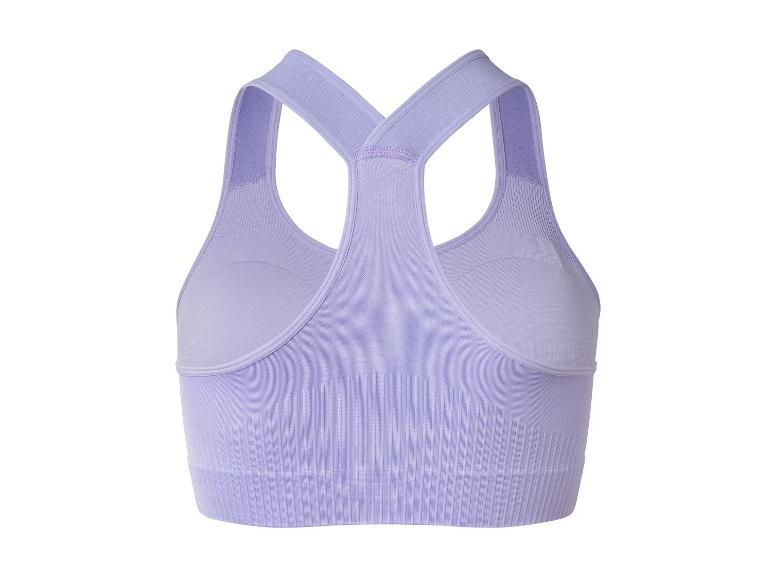 Damen Seamless-Sportbustier, High-Level