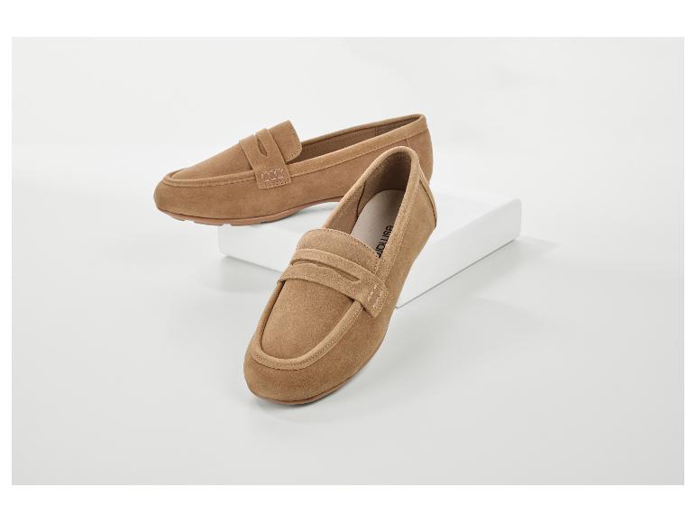 Damen Premium-Lederslipper