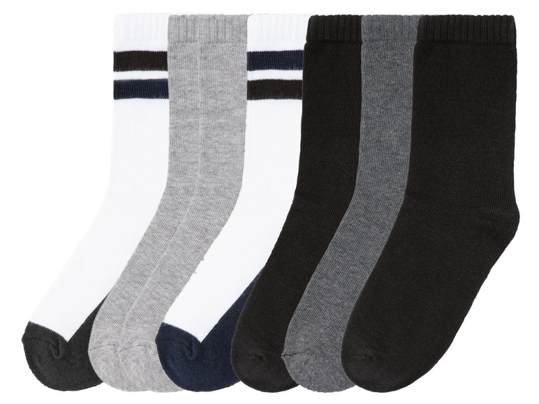 Gehe zu Vollbildansicht: PEPPERTS® Jungen Socken, 7 Paar, mit Baumwolle - Bild 5