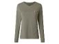 Damen Langarm-T-Shirt mit Pilz-Print