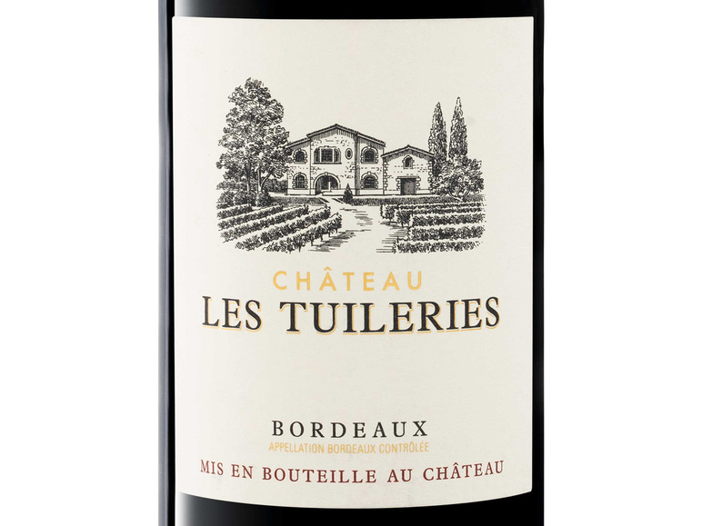 Gehe zu Vollbildansicht: Château Les Tuileries Bordeaux AOC trocken, Rotwein 2022 - Bild 2