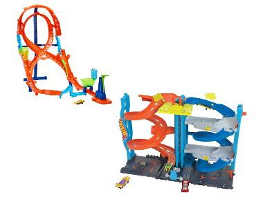 Hot Wheels City Transforming Race Tower / Action Figure-8 Jump