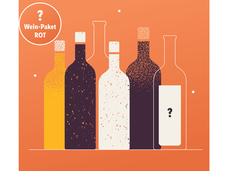 ᐉ 6 x 0,75-l-Flasche Lidl Compare / & Überraschung rot / Weinpaket Price kräftig - DE