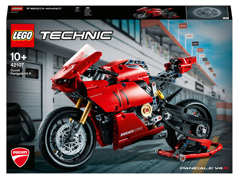 Gehe zu Vollbildansicht: LEGO® Technic 42107 »Ducati Panigale V4 R« - Bild 1