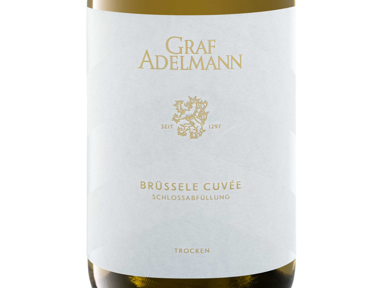 Gehe zu Vollbildansicht: Graf Adelmann VDP Brüssele Cuvée trocken, Weißwein 2022 - Bild 3