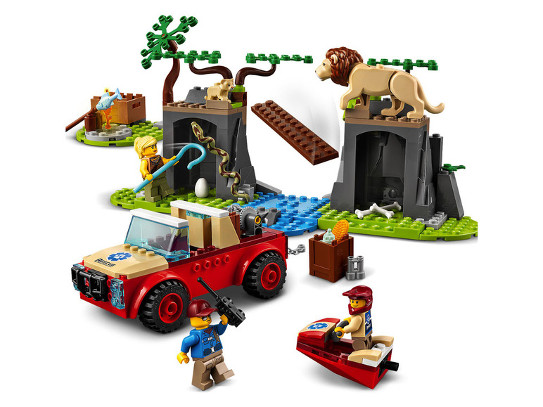 60301 »Tierrettungs-Geländewagen« City LEGO®