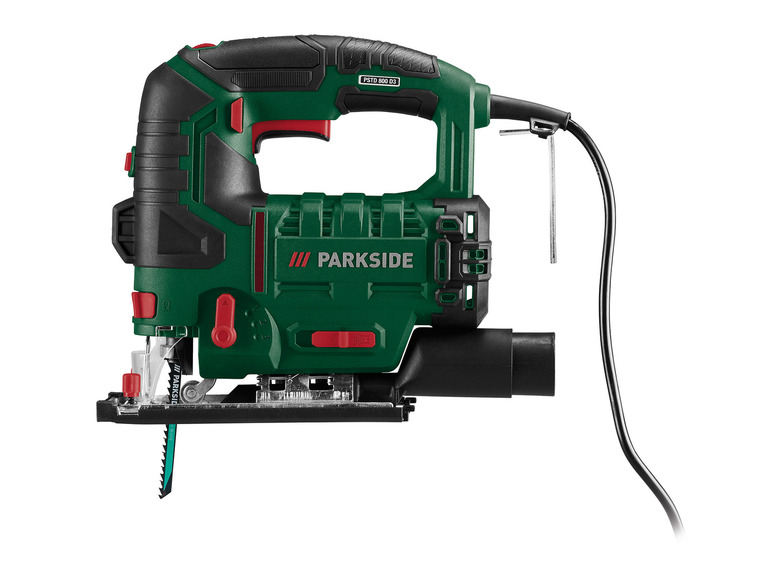 PARKSIDE® Pendelhubstichsäge »PSTD 800 D3«, Laserführung mit