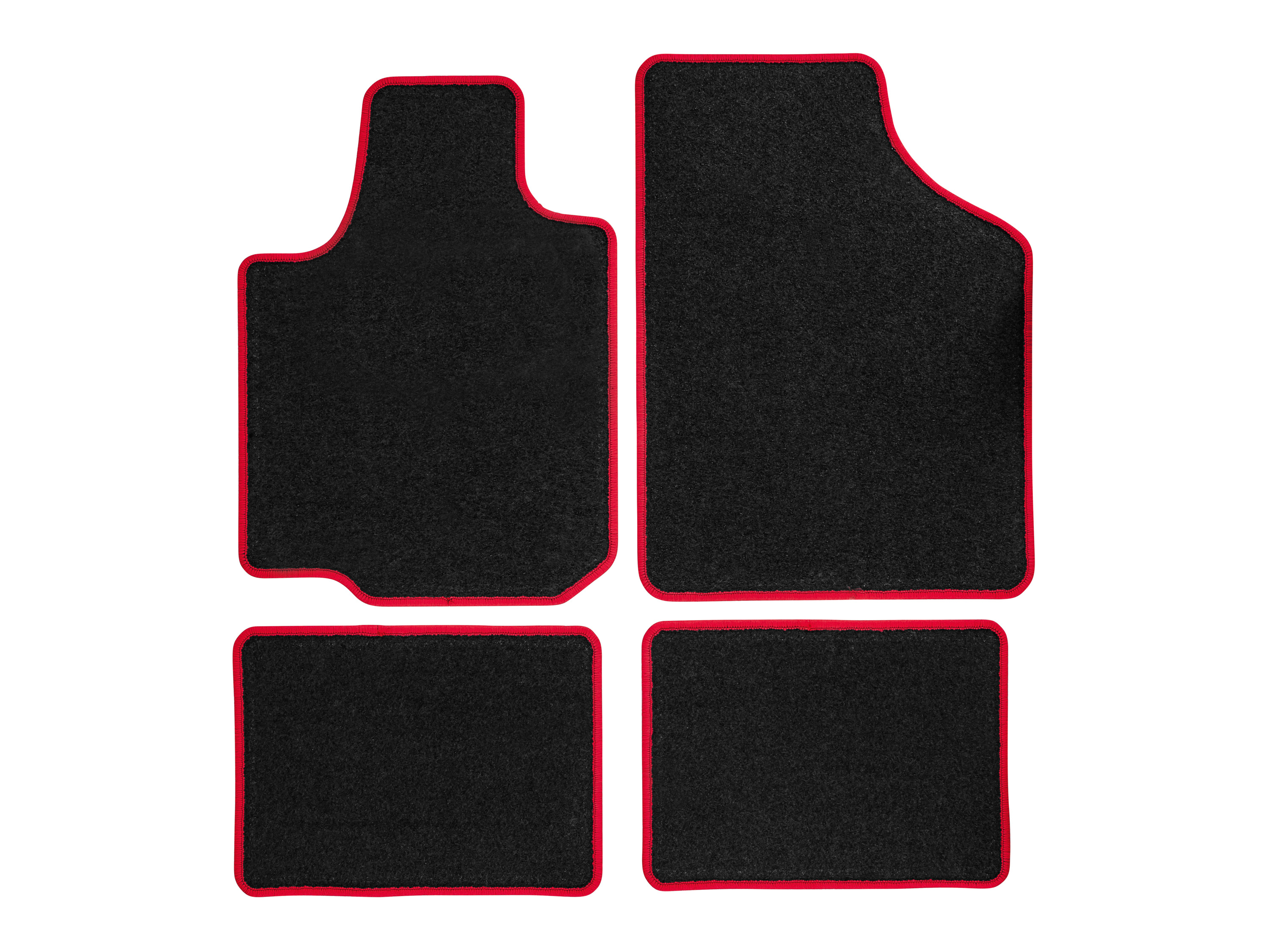 Thumbnail - ULTIMATE SPEED® Automattensatz RS Racing, 4-teilig (Schwarz/Rot)