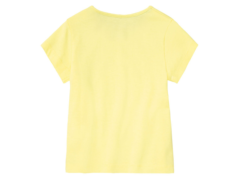 Gehe zu Vollbildansicht: lupilu® Kleinkinder Mädchen T-Shirts, 3 Stück, aus reiner Baumwolle - Bild 6