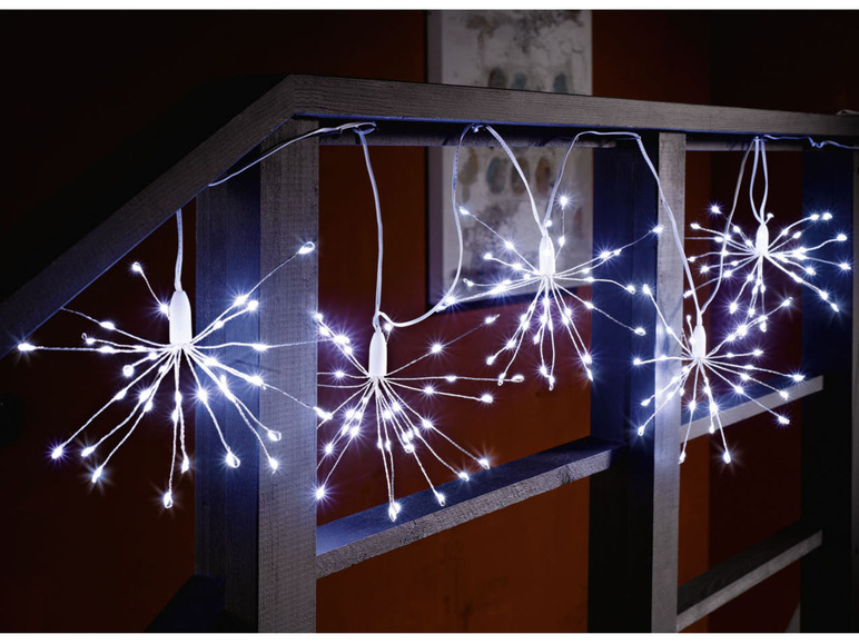 Gehe zu Vollbildansicht: LIVARNO home Lichterkette, Pusteblumen-Form, 200 LEDs - Bild 10