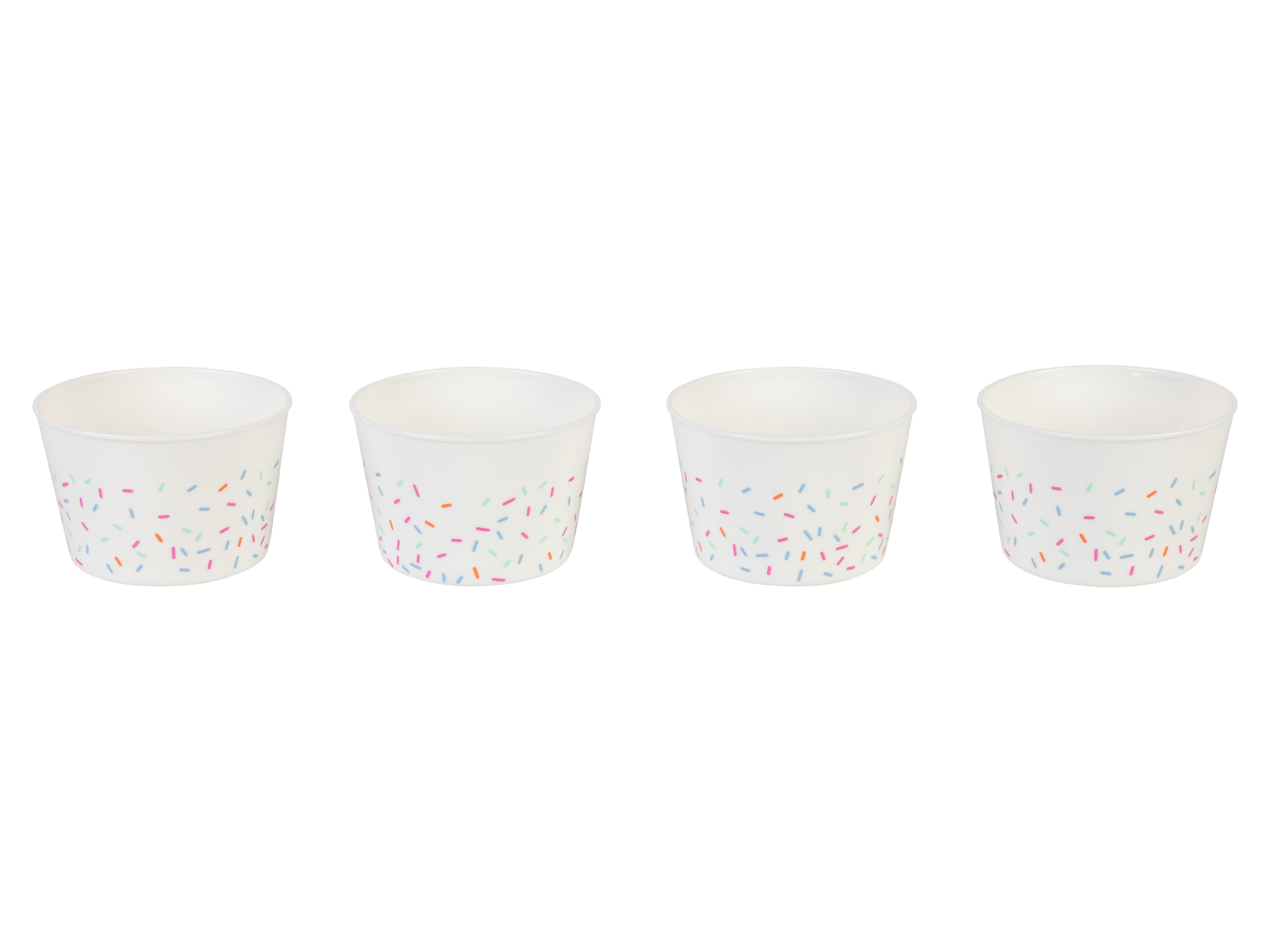 ERNESTO® Eisbecher Kunststoff (Klassische Eisbecher/4er Set) | 04335633080607