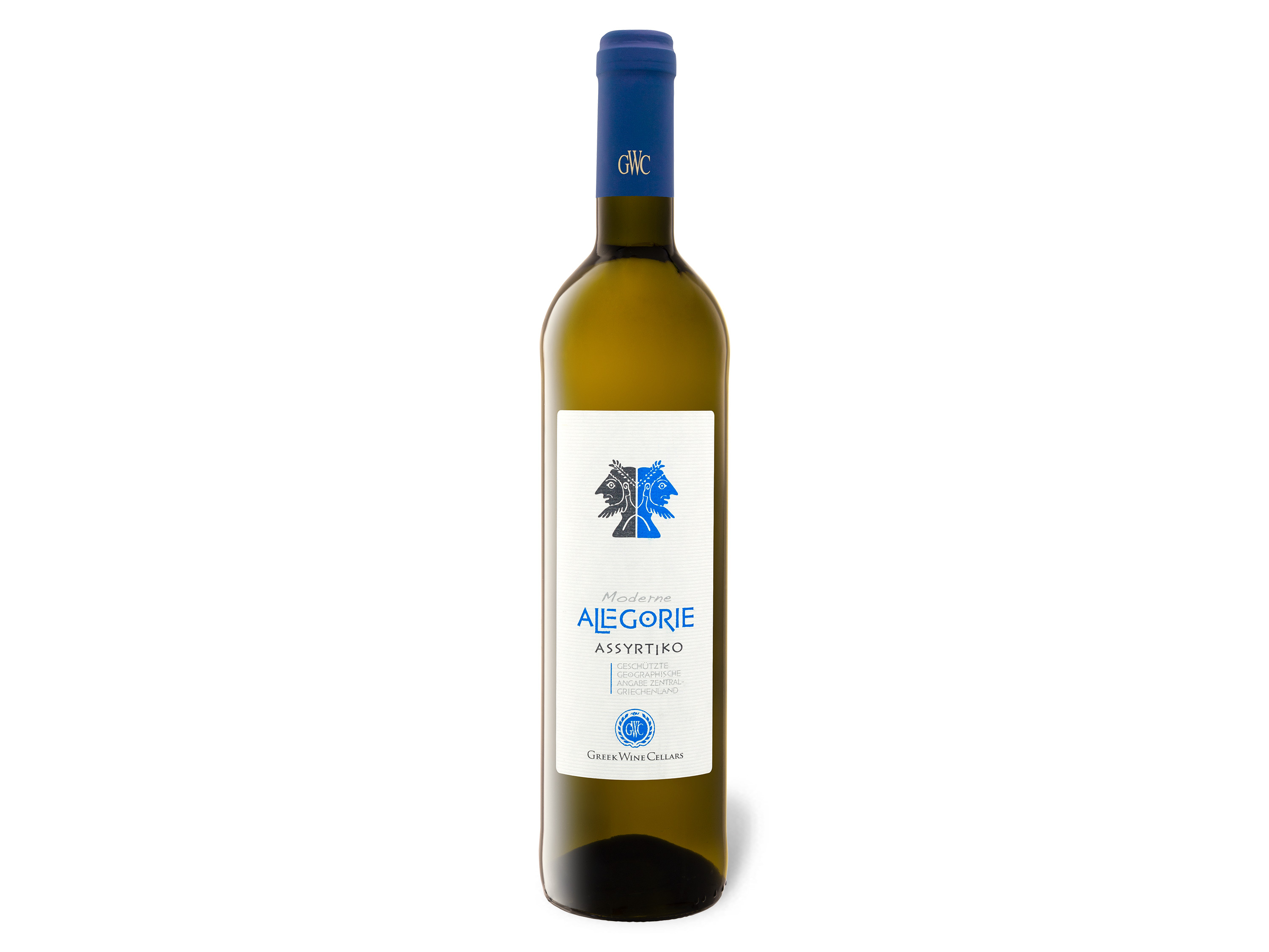 Greek Wine Cellars Moderne Alegorie Assyrtiko PGI trocken, Weißwein 2019 Wein & Spirituosen Lidl DE