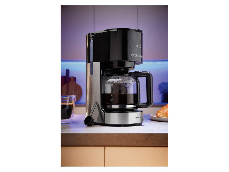 Gehe zu Vollbildansicht: SILVERCREST® KITCHEN TOOLS Kaffeemaschine Smart »SKMS 900 A1«, 900 Watt - Bild 3
