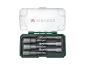 Parkside Schraubendreher-Bit-Set mit magnetischen Steckschlüsseln in einer Box