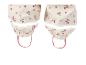 Kinder-Regenhose mit Blumenmuster und reflektierenden Details