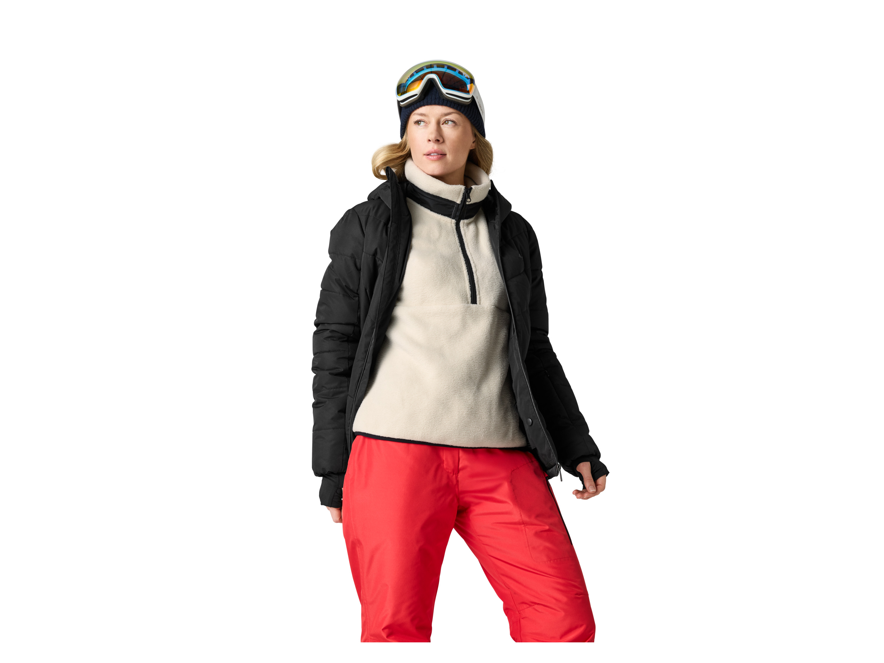 Thumbnail - CRIVIT Damen-Troyer (Beige, XS(32/34))