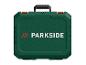 Grüne Parkside Werkzeugkiste.