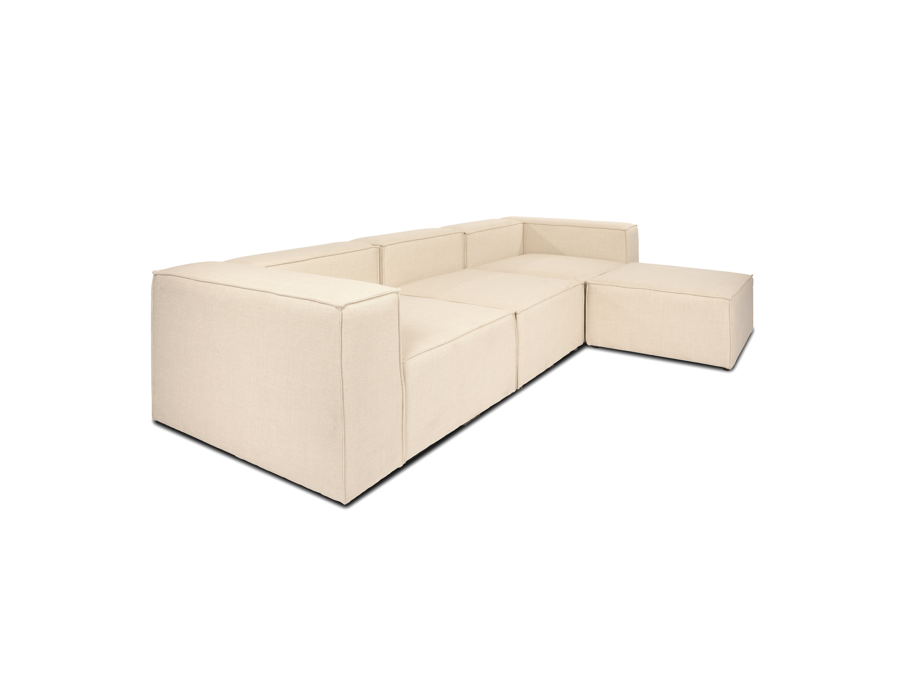 Thumbnail - HOME DELUXE Sofa VERONA (L, Beige)