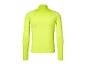 Neon-gelbes Langarm-Sportshirt, Rückansicht