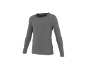 Graues Langarmshirt für Herren mit Kontrastnähten