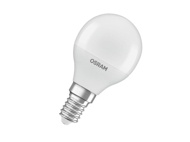 Weiße LED-Glühbirne mit E14-Schraubsockel