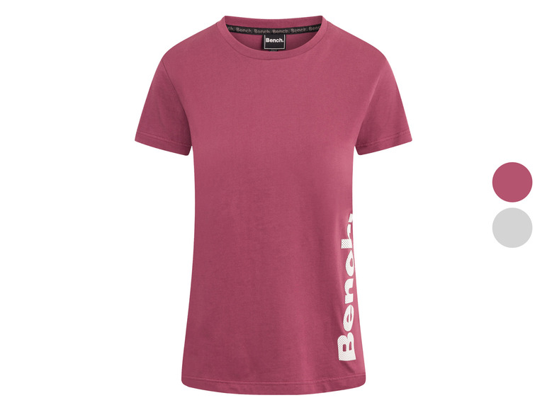 Gehe zu Vollbildansicht: BENCH Damen Ringer-T-Shirt aus reiner Baumwolle - Bild 1
