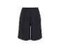 Schwarze weite Shorts mit Bund