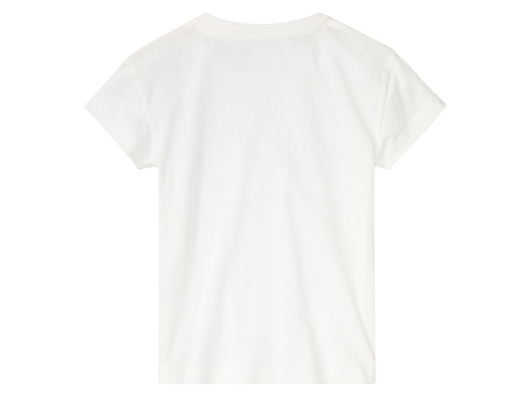 Gehe zu Vollbildansicht: lupilu® Kleinkinder/Kinder Mädchen T-Shirt, 2 Stück, mit Rundhalsausschnitt - Bild 20