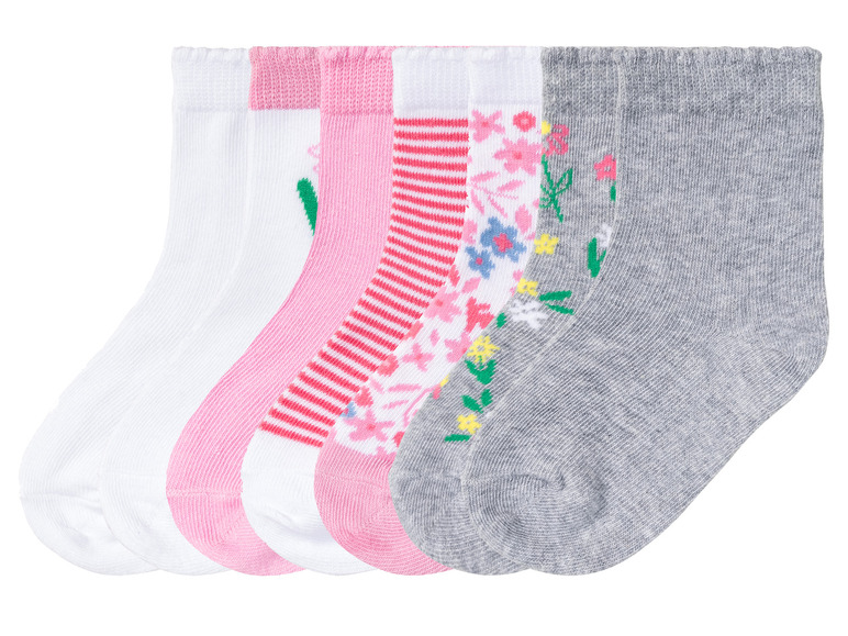 Gehe zu Vollbildansicht: lupilu® Kleinkinder Socken, 7 Paar, mit Bio-Baumwolle - Bild 10
