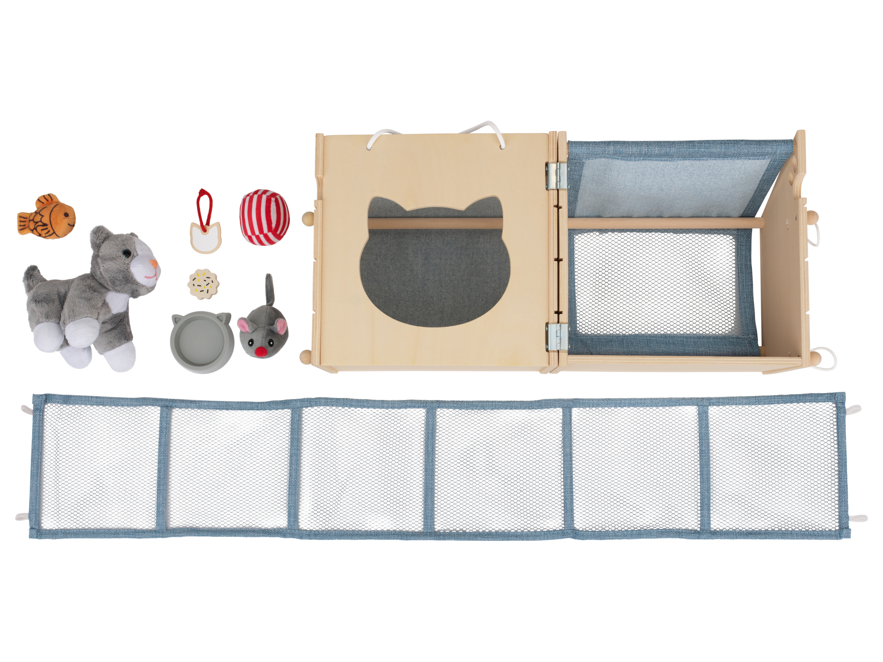 Thumbnail - lupilu® Hunde-Haus / Katzen-Haus / Meerschweinchen-Haus (Katzenhaus)