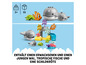 Lego Duplo Set mit Walen, einem Fisch und einer Schildkröte.