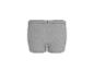 Graue Herren-Boxershorts, Rückansicht