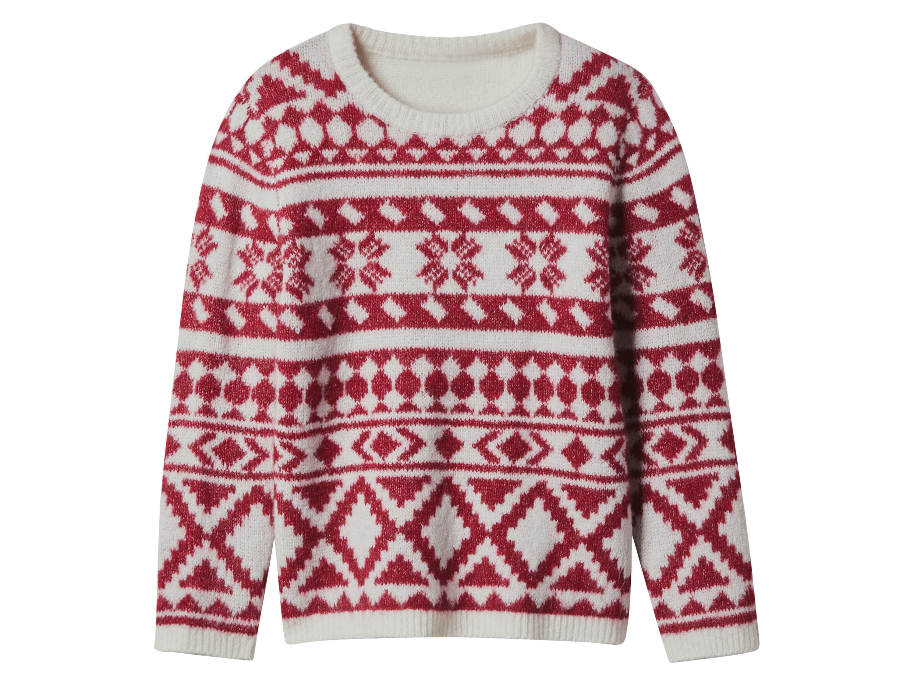 LUPILU® Kinder-Strickpullover (Weiß, 122/128)""