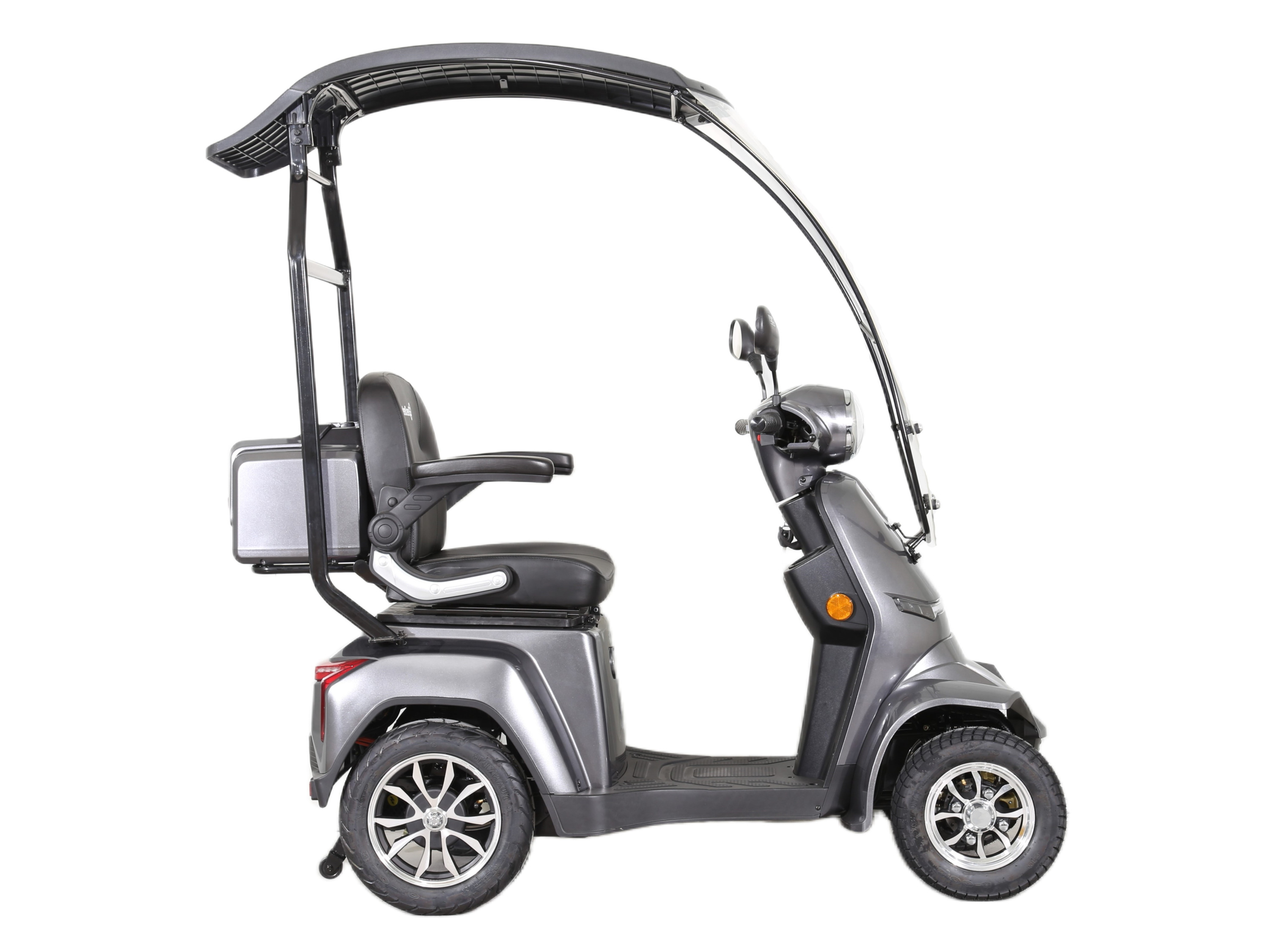 GREENSTREET Elektromobil »E-Mover Deluxe« 1000W 20 km/h inkl. Topcase und Dach – Bild 2 von 4