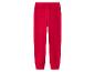 Rote Kinderhose mit Gummizugbund und Rippbündchen
