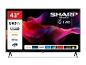 43-Zoll-Fernseher mit UHDTV-Auflösung, QLED- und HDR-Technologie, mit Dolby Vision Atmos Sound.