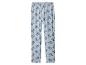 Hellblaue Pyjamahose im Stitch-Design mit Gummibund.