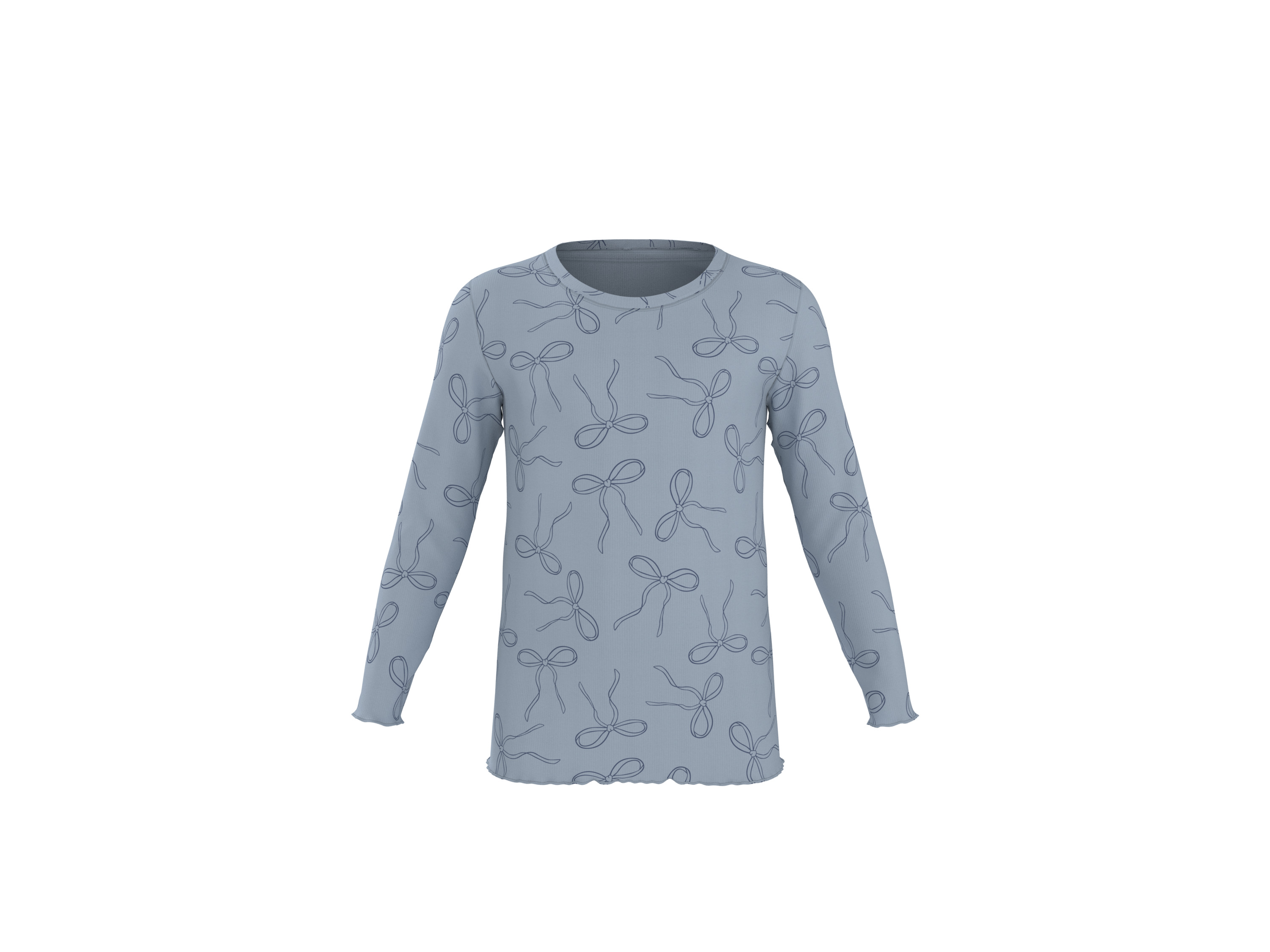 LUPILU® Kleinkinder Pyjama (Blau, 122/128) – Bild 4 von 4