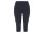 Dunkelblaue ¾ Leggings.