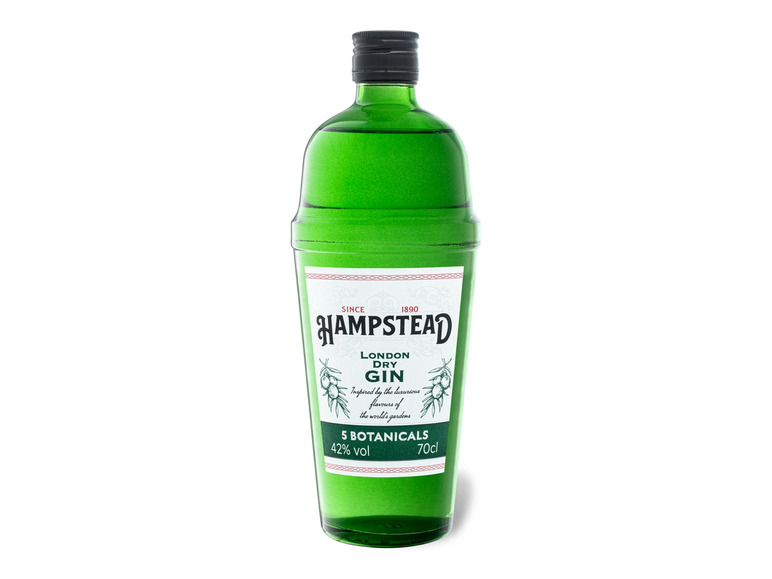 Gehe zu Vollbildansicht: Hampstead London Dry Gin 42% Vol - Bild 1
