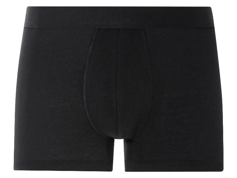 Schwarze Boxershorts für Männer.