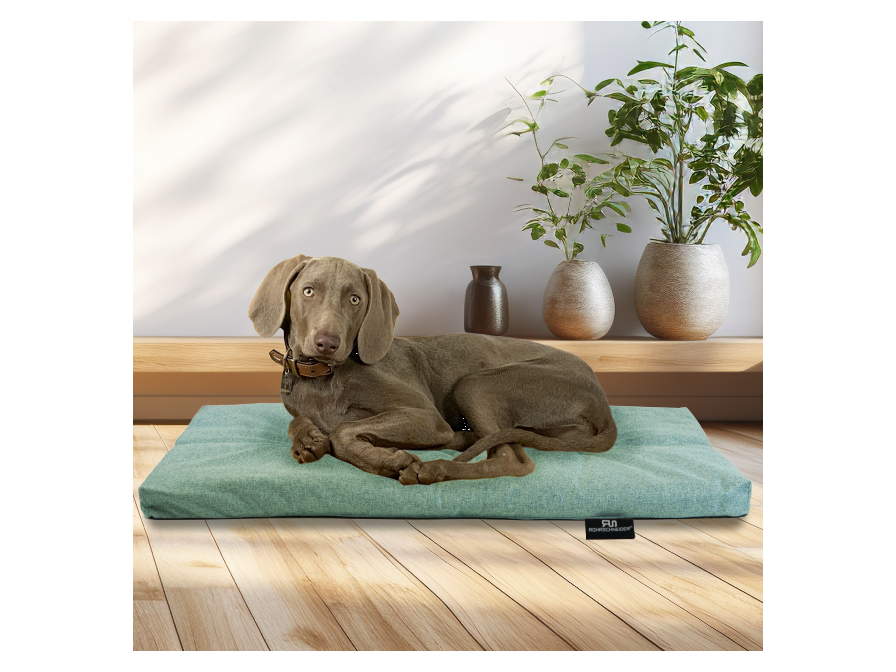 Thumbnail - ROHRSCHNEIDER Tierkissen Ennie (Gr. 3, Türkis)