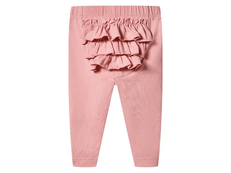 Rosa Babyhose mit Rüschen am Po