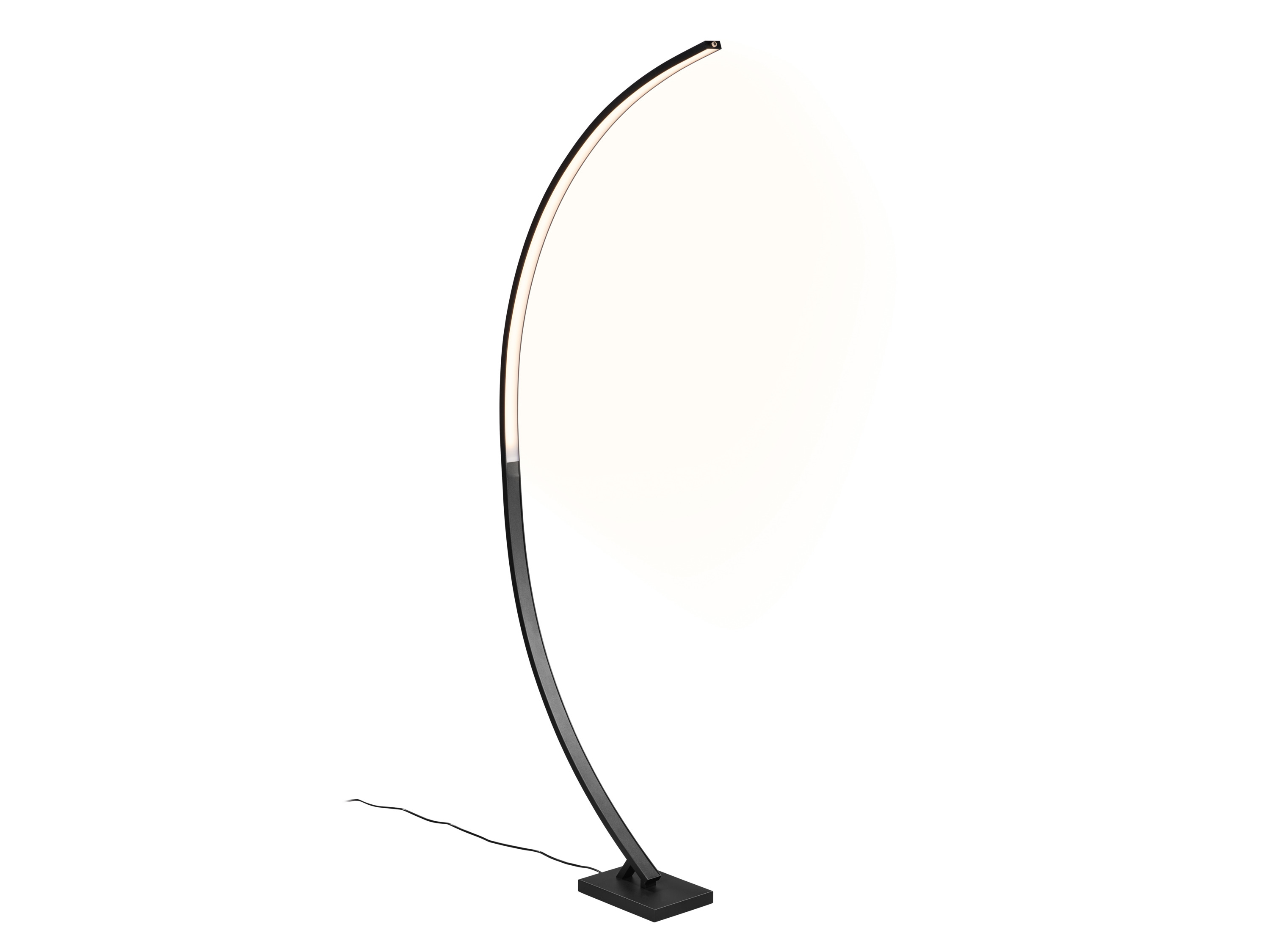 LIVARNO® Bogenleuchte LED dimmbar (Schwarz matt)