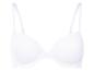 Einfacher weißer BH, keine Marke erkennbar.