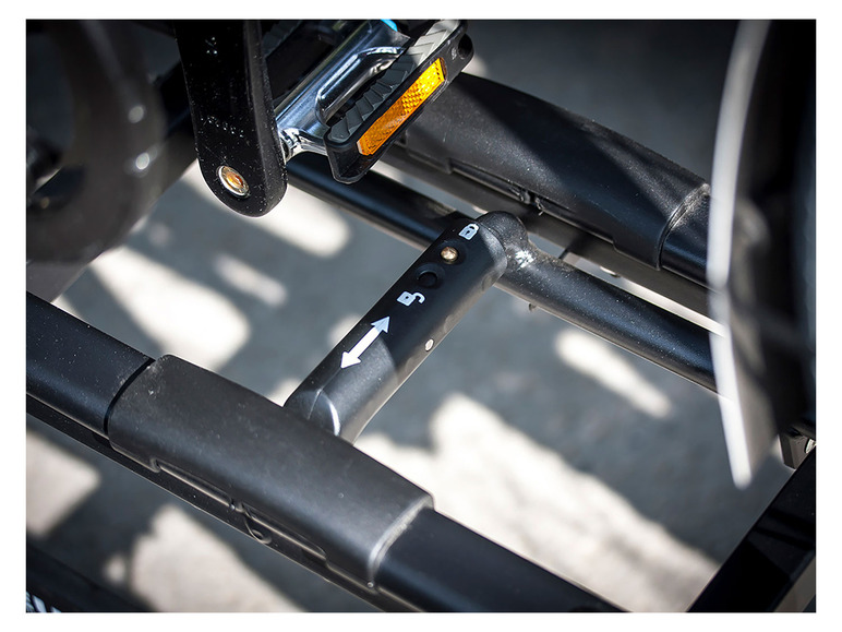 Gehe zu Vollbildansicht: EUFAB Fahrradträger »Amber IV«, für 4 Räder, abschließbar, Modell 2023 - Bild 7