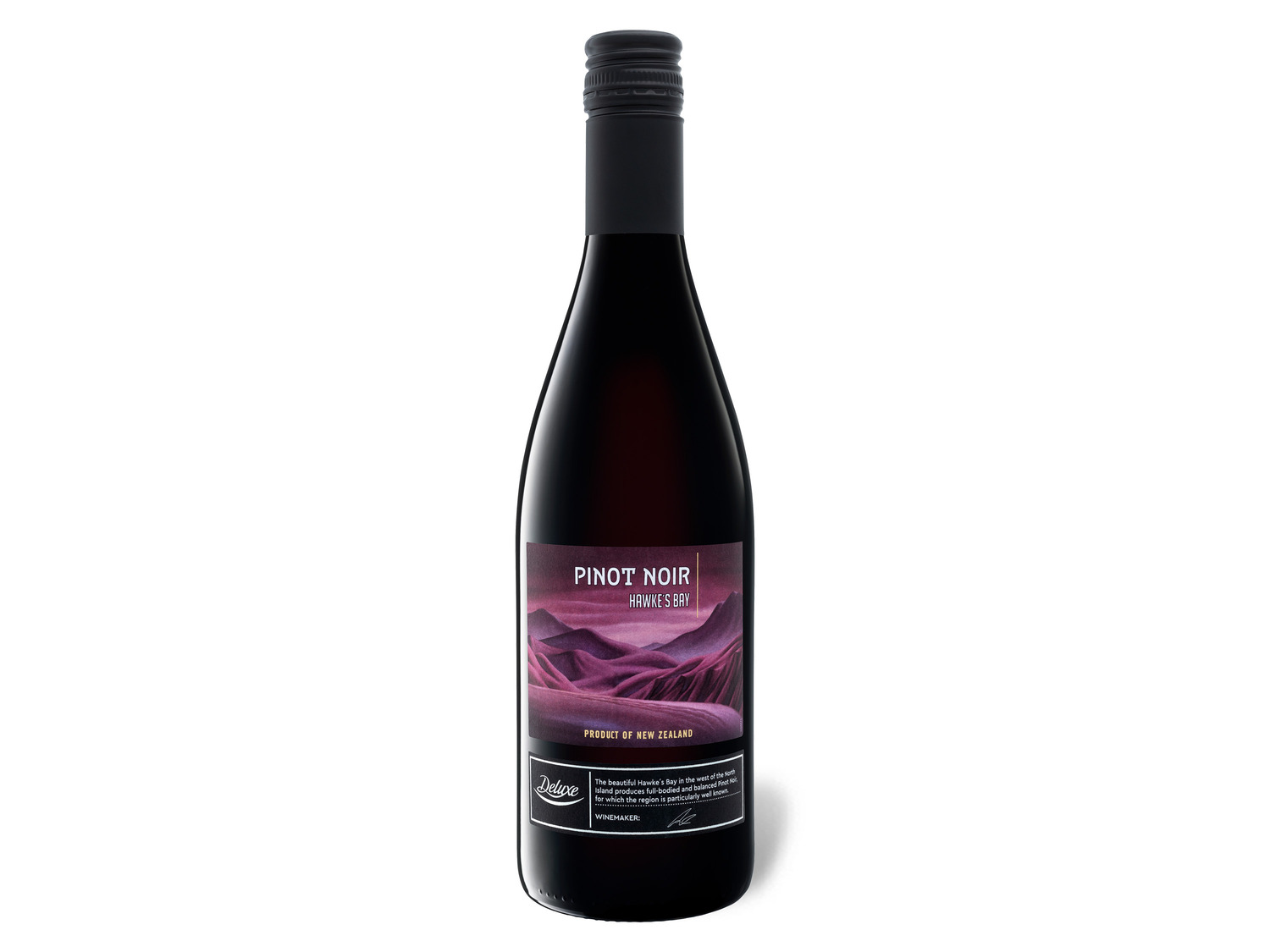 Rotwei… Pinot Noir trocken, Bay Hawke\'s Deluxe CIMAROSA