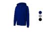 Blauer Kapuzenpullover mit Reißverschluss, in weiteren Farben erhältlich.